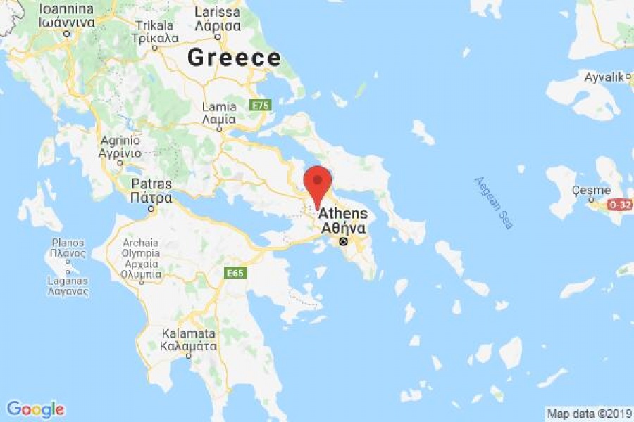 Σεισμοί στην περιοχή Ερυθρές, 15 χιλ ΝΑ της Θήβας 3,3 βαθμών της κλίμακας Ρίχτερ και στην Σκιάθο 4,2 βαθμών