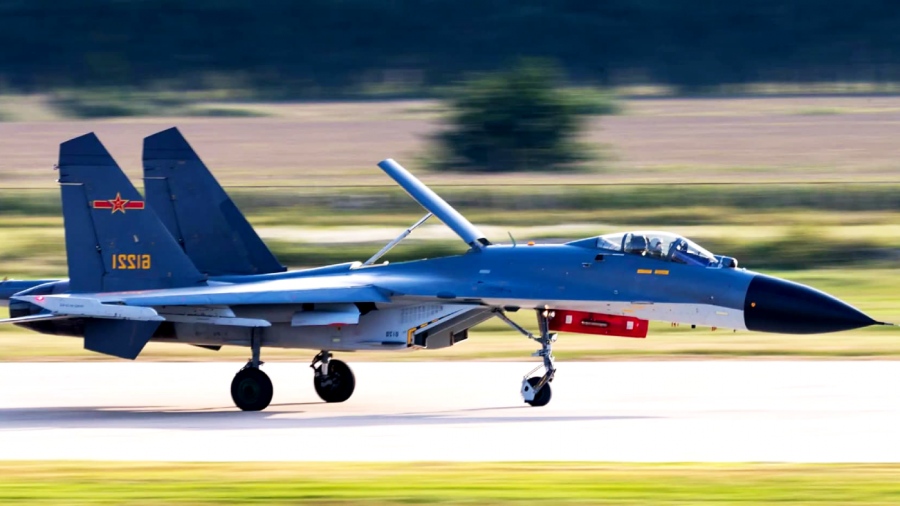 Σοκ στην Ταϊβάν, δέος στις ΗΠΑ - Η Κίνα σηκώνει στον Ειρηνικό το σπάνιο μαχητικό μεγάλης εμβέλειας J-11BSH