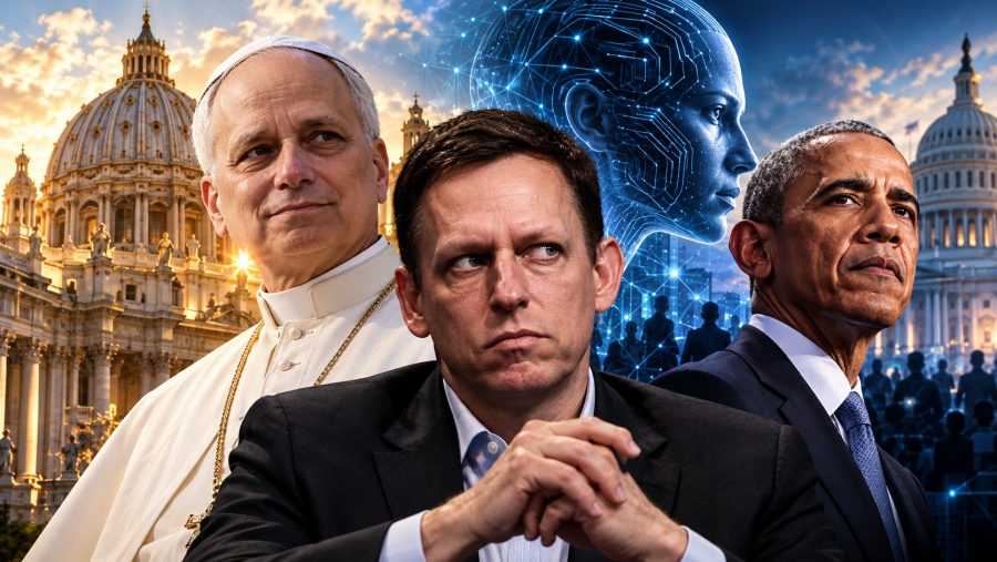 Σάλος… ο Peter Thiel βλέπει τον Πάπα και τον Obama ως Αντίχριστους – «Εκμεταλλεύονται τους φόβους για την Τεχνητή Νοημοσύνη»
