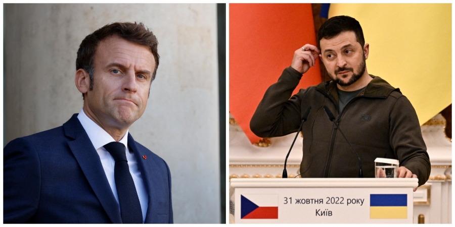Μacron: Η Γαλλία θα βοηθήσει την Ουκρανία να αντεπεξέλθει στις δύσκολες συνθήκες του χειμώνα