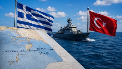 «Κάντε τα 12 μίλια, να πάρουμε τα Δωδεκάνησα» - Η Τουρκία... προκαλεί την Ελλάδα να επεκτείνει τα χωρικά της ύδατα