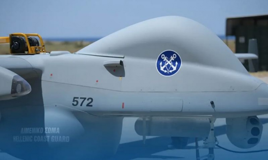 Drone της Frontex κατέπεσε στη θάλασσα νότια της Κρήτης - Συνεργαζόταν με το ελληνικό λιμενικό