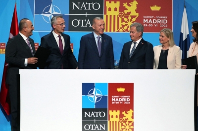 Ο Erdogan επιβάλλει τους όρους του στο ΝΑΤΟ: Τριμερής συνάντηση Τουρκίας, Φινλανδίας και Σουηδίας  στις 26 Αυγούστου 2022