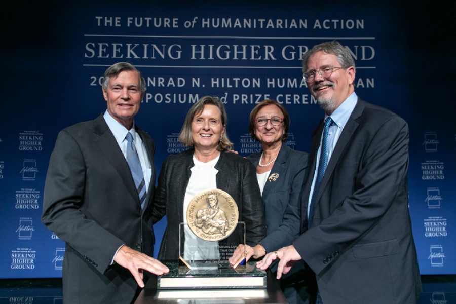 Απονομή στη ΜΕΤΑδραση του μεγαλύτερου ανθρωπιστικού βραβείου στον κόσμο