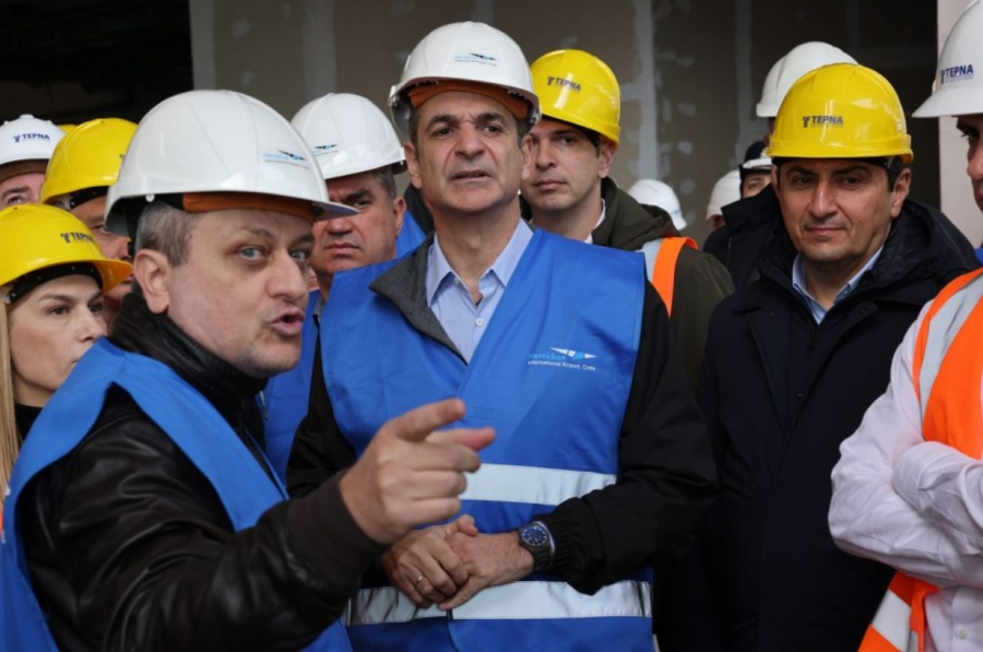 Μητσοτάκης από Καστέλι: Στην Κρήτη ένα από τα πιο σύγχρονα αεροδρόμια της Μεσογείου