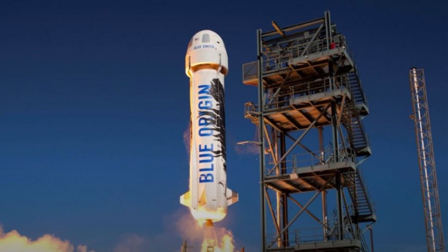 Bezos: Ιστορικό ρεκόρ το 7ο ταξίδι του New Shepard στο Διάστημα
