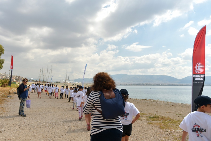 Οι Μινωικές Γραμμές και η HELMEPA  «έδωσαν ζωή» στην παραλία Φρεαττύδας