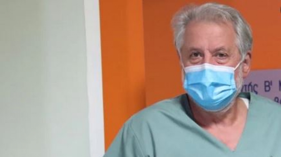 Καπραβέλος: Δεν έχουμε καμία κλίνη εντατικής διαθέσιμη - Θα εμβολιαστούμε όλοι ή θα ζήσουμε τραγωδίες