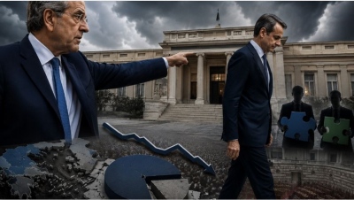 Tσουνάμι... Σαμαρά σε όλη τη χώρα: Στόχος του η παραδοσιακή συστημική Κεντροδεξιά, ποσοστό βάσης 6%-7%