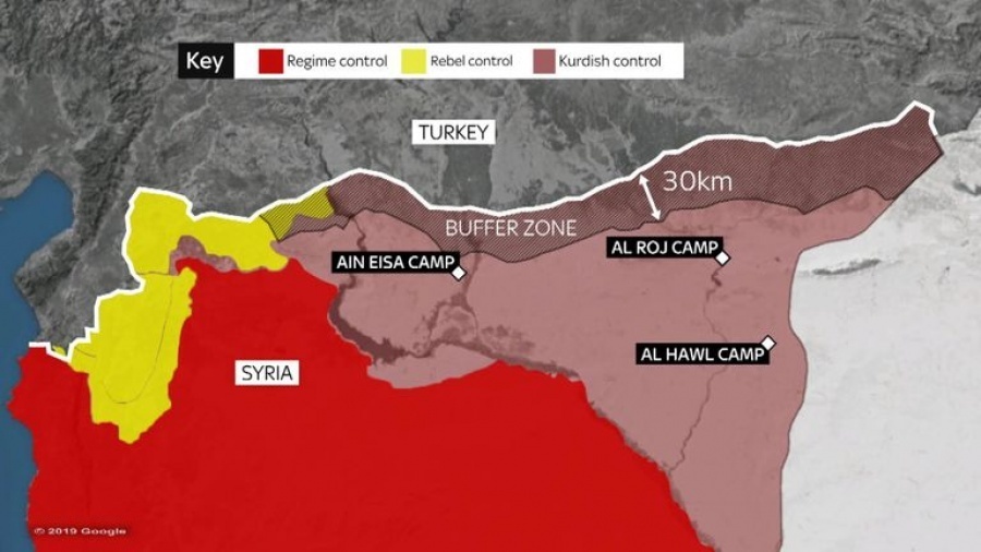 Φόβοι για γενικευμένη σύρραξη στη Συρία - Τουρκικές και συριακές δυνάμεις στη Manbij - Trump σε Erdogan: Σταματήστε τώρα την εισβολή