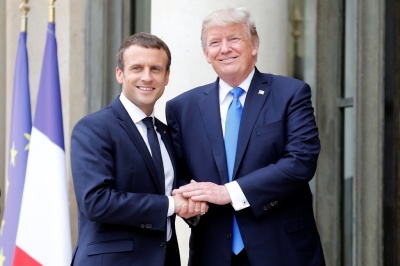 Συνάντηση Trump - Macron στο Λευκό Οίκο στις 24/4