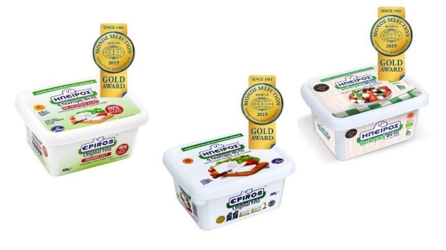 Τρία προϊόντα της ΗΠΕΙΡΟΣ κατακτούν την κορυφή του Monde Selection 2019