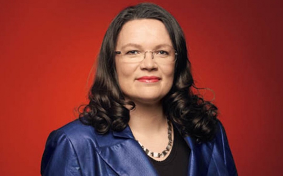 Nahles (SPD): Δεν είναι απαραίτητο ότι θα στηρίξουμε τη συμφωνία CDU - CSU για το προσφυγικό