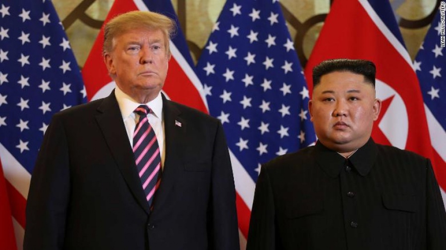 Πρόθυμοι για μία τρίτη συνάντηση εντός του 2019 εμφανίζονται Trump – Kim