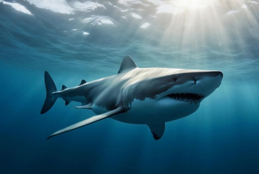 Η θάλασσα δεν αστειεύεται - Ο καρχαρίας γίγαντας των 450 κιλών Contender επέστρεψε και μάλιστα σε ρηχά νερά!