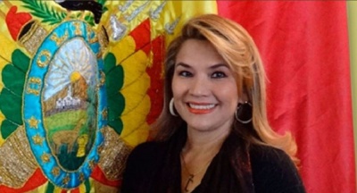 Έκκληση για «ειρηνική μετάβαση» απηύθυνε η μεταβατική πρόεδρος της Βολιβίας, Anies