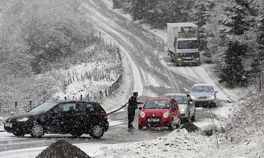 Προβλήματα στο οδικό δίκτυο Αιτωλοακαρνανίας, Αρκαδίας, Κορινθίας και Μεσσηνίας - Που χρειάζονται αλυσίδες
