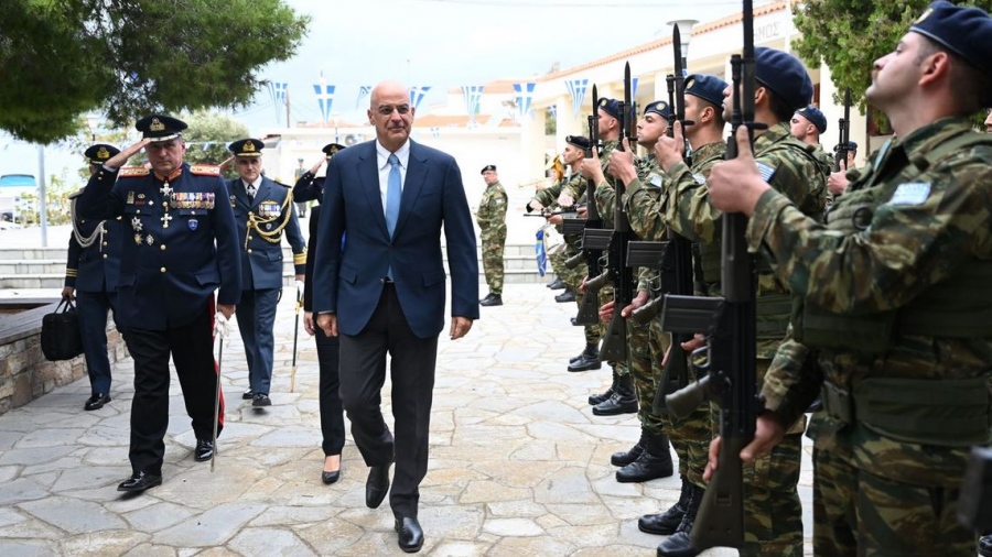 Στον ‘Αγιο Ευστράτιο ο Δένδιας: Η Ελλάδα  πυλώνας ασφάλειας, σταθερότητας και ειρήνης