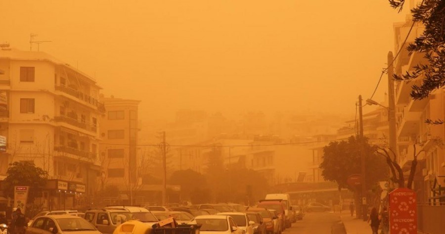 Βροχές, αφρικανική σκόνη και υψηλές θερμοκρασίες το Σαββατοκύριακο 9 - 10 Ιανουαρίου