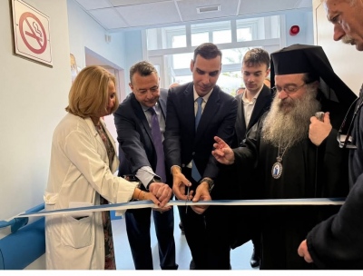 Με χορηγία της Ιεράς Μητροπόλεως Χίου η παιδιατρική κλινική του νοσοκομείου στο νησί