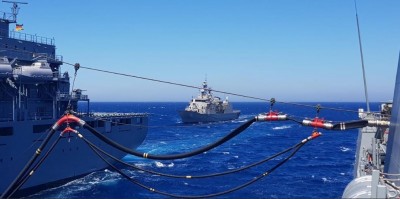 Συνεκπαίδευση μονάδων του Πολεμικού Ναυτικού και της SNMG2 στο κεντρικό Αιγαίο