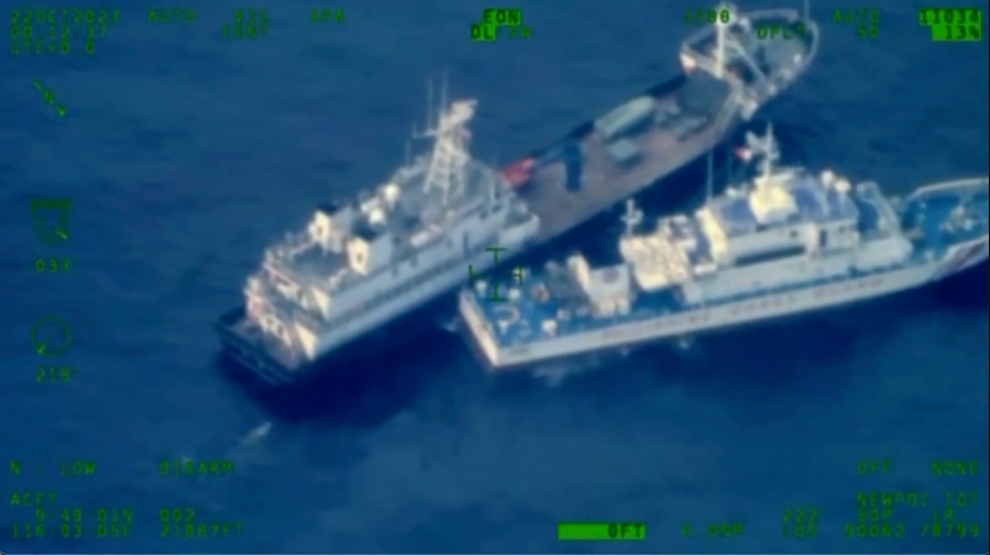 Πόλεμος κατηγοριών και δηλώσεων Κίνας - Φιλιππίνων για δύο συγκρούσεις πλοίων στη Νότια Σινική Θάλασσα