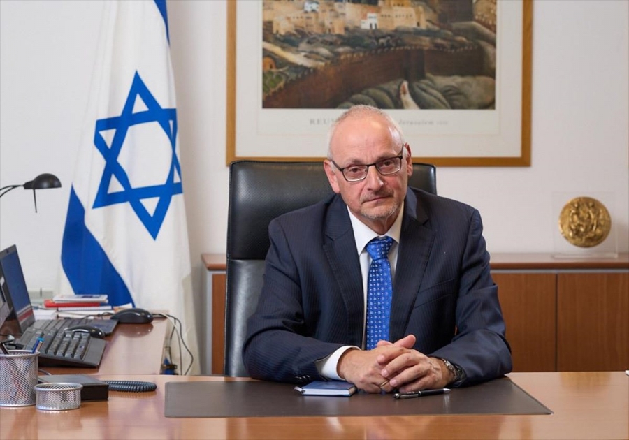 Ο νέος πρέσβης του Ισραήλ Noam Katz επέδωσε τα διαπιστευτήριά του