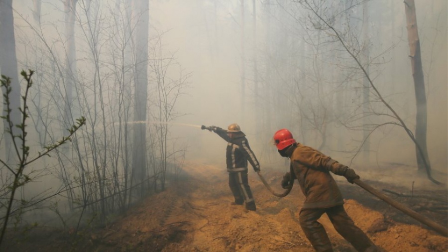 ΙΑΕΑ: Οι φωτιές κοντά στο Τσέρνομπιλ είναι ακίνδυνες για τη δημόσια υγεία