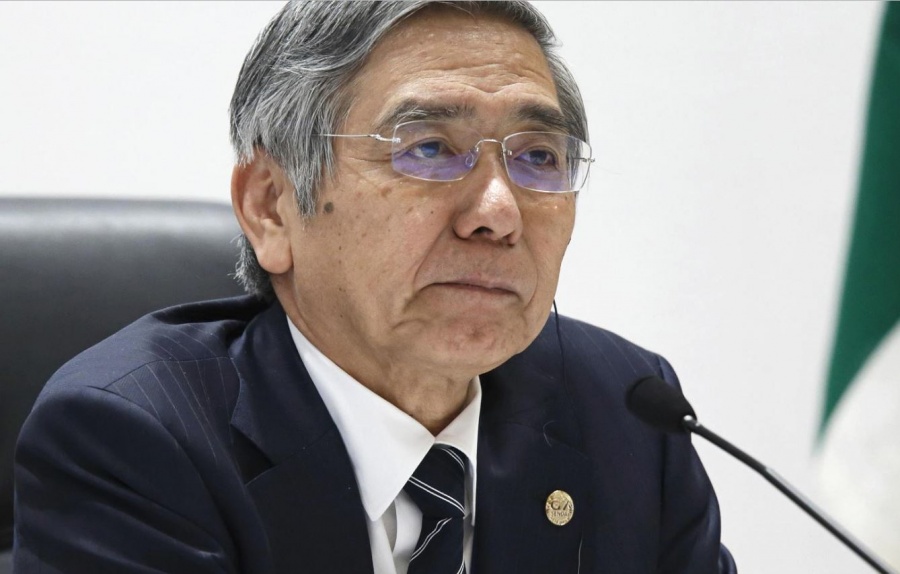 Kuroda (BoJ): Δεν πρόκεται να αυξήσουμε άμεσα τα επιτόκια - Οι κίνδυνοι για την ιαπωνική οικονομία έχουν υποχωρήσει