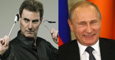 Προειδοποιεί ο Uri Geller τον Putin: Με τη δύναμη του.... μυαλού θα σε αποτρέψω από μία πυρηνική επίθεση