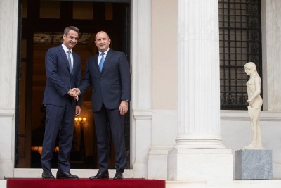 Συνάντηση Μητσοτάκη με τον πρόεδρο της Βουλγαρίας, Rumen Radev – Στο επίκεντρο διμερείς σχέσεις, Βαλκάνια
