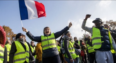 Μετά τη Γαλλία το κίνημα των «κίτρινων γιλέκων» εξαπλώνεται και στο Βέλγιο
