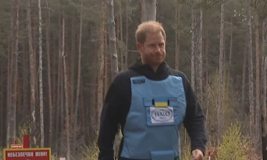Πρίγκιπας Harry: Εκπαιδεύτηκε στην αποναρκοθέτηση στην Ουκρανία