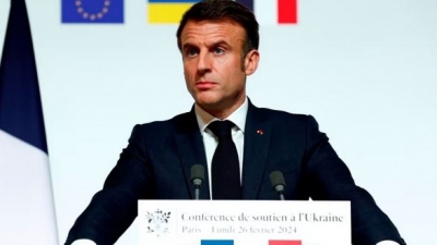 O υποκριτής Macron - Πουλάει προστασία στην Ουκρανία, αλλά αγοράζει ρωσικό LNG και χρηματοδοτεί τον Putin