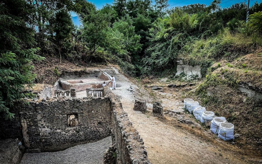 Αρχαιολογική ανακάλυψη: Στην Πομπηία ανέβαιναν θεατρικές παραστάσεις στα ελληνικά