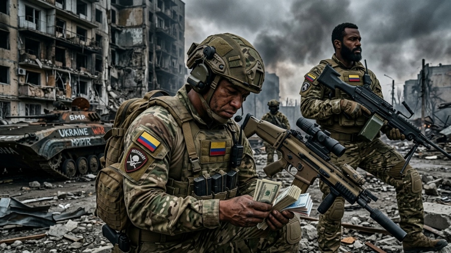 Κανένας ιδεαλισμός... πληρωμένοι δολοφόνοι είναι οι Κολομβιανοί μισθοφόροι στην Ουκρανία