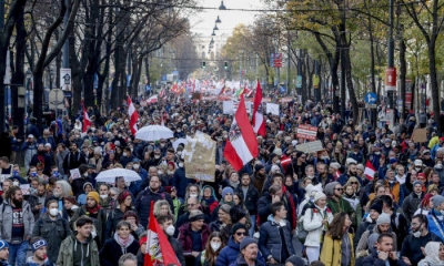 Μπαράζ μεγάλων διαδηλώσεων κατά των εμβολίων και των lockdowns, σε Κροατία, Αυστρία, Ιταλία, Ολλανδία - Σκληρές συγκρούσεις με την αστυνομία