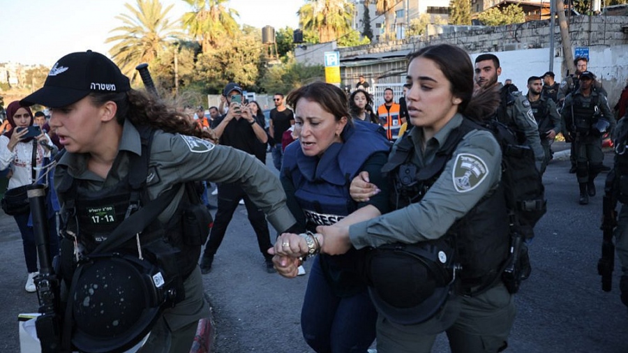 Οι Τούρκοι καταγγέλλουν την ισραηλινή αστυνομία για επίθεση στο κανάλι TRT στην Ανατολική Ιερουσαλήμ