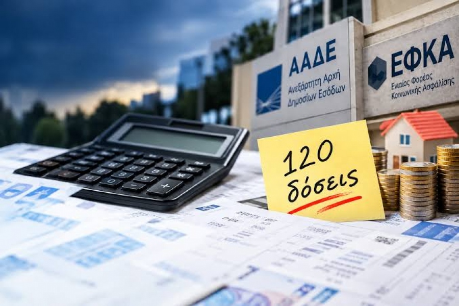 Αποκάλυψη:Τα μυστικά, οι παγίδες και οι επιβαρύνσεις της νέας ρύθμισης των 120 δόσεων για χρέη 95 δισ. ευρώ