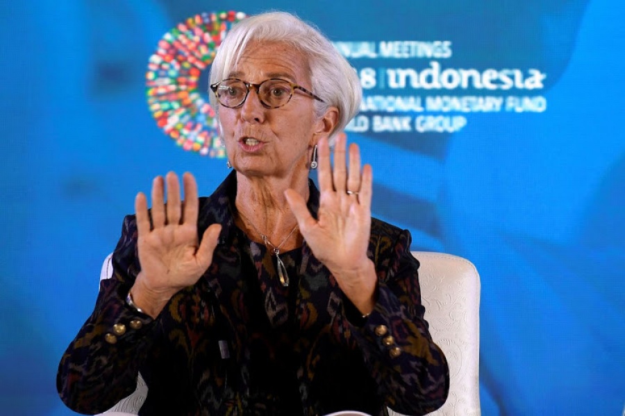 Μήνυμα Lagarde: Εμπορικοί και νομισματικοί πόλεμοι βλάπτουν την ανάπτυξη