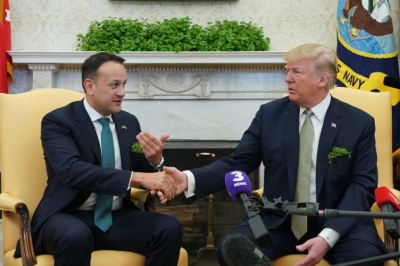 Δεν θα επισκεφθεί τελικά την Ιρλανδία ο Αμερικανός Πρόεδρος Trump