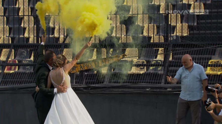 Γάμος με άρωμα… Άρη στο «Κλ.Βικελίδης» (video)