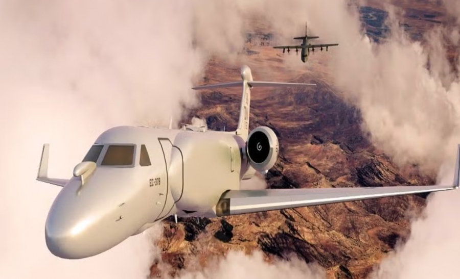 Στη Σούδα τα ολοκαίνουργια αεροσκάφη ηλεκτρονικού πολέμου EA-37B «Compass Call» των ΗΠΑ