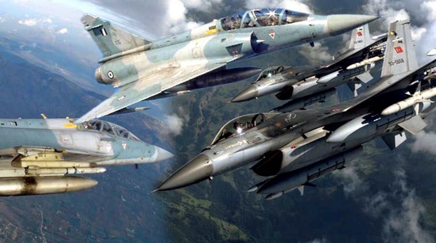 Κλιμακώνει την ένταση στο Αιγαίο η Τουρκία - 40 παραβιάσεις και 16 εικονικές αερομαχίες