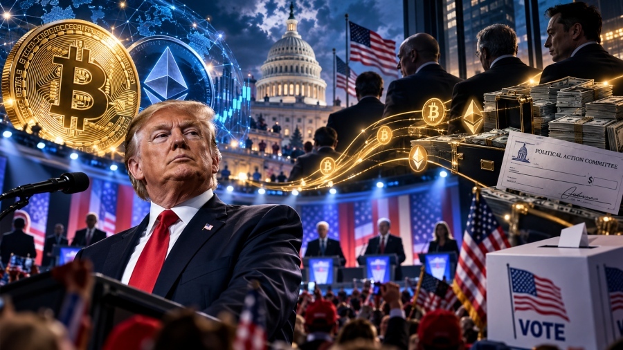 Crypto enters US elections vigorously - Which billionaires are funding candidates and Trump