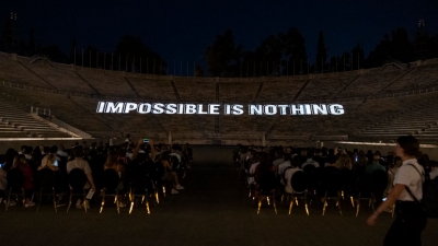 adidas - Impossible is Nothing: Ένα μοναδικό 3D projection στο Παναθηναϊκό Στάδιο