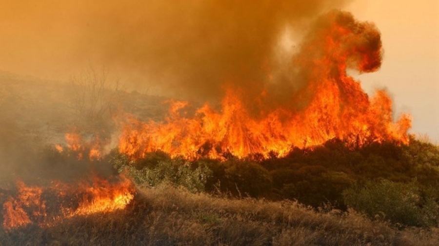 Κάηκε σπίτι στην Τροιζηνία – Καλύτερη η εικόνα της πυρκαγιάς