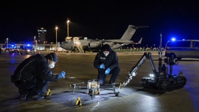 Third explosive drone found at Leipzig airport near Ukrainian plane