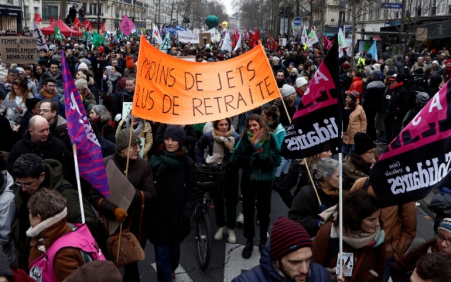 Γαλλία: Μετ' εμποδίων συνεχίζεται η συζήτηση στη Βουλή για τις αλλαγές στο συνταξιοδοτικό