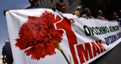 Απεργιακές κινητοποιήσεις για την Πρωτομαγιά με τήρηση του μέτρου της απόστασης